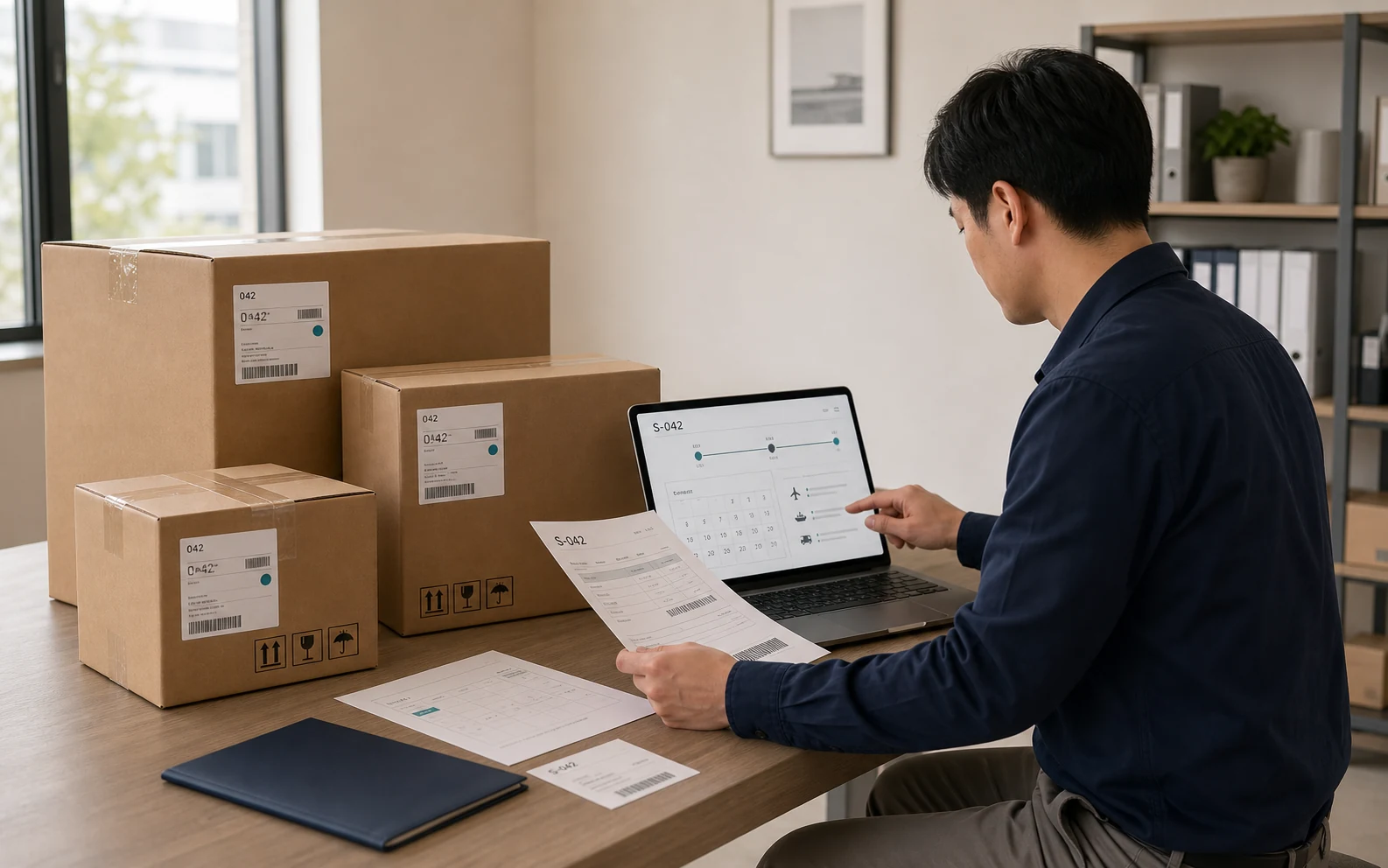 Shipping preparation and international logistics coordination in China